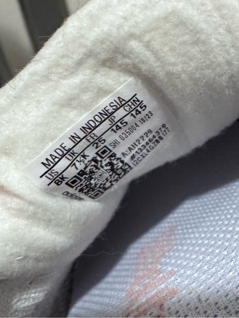 adidas Kids Gazelle Strap Sneakers - Light Pink & White NWOT - Picture 7 of 7